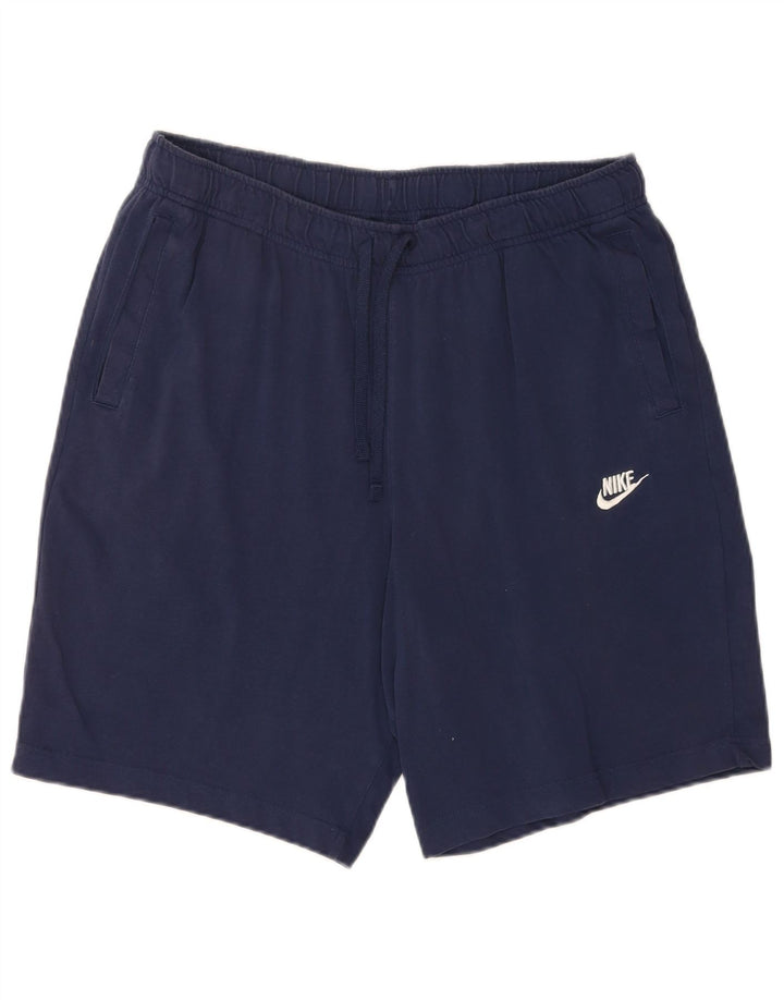 Męskie spodenki sportowe Nike XL, granatowe, bawełniane