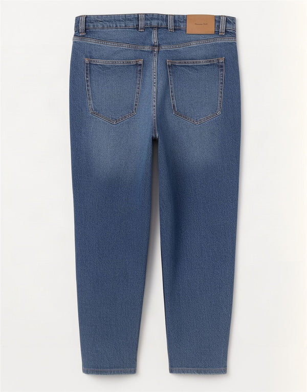 Massimo Dutti Męskie Zwężane Dżinsy EU 44 Duże W34 L29 Niebieskie Bawełniane
