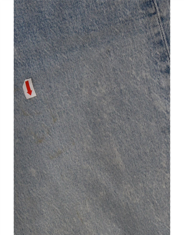 Męskie proste dżinsy LEVI'S W27 L28 Niebieskie bawełniane