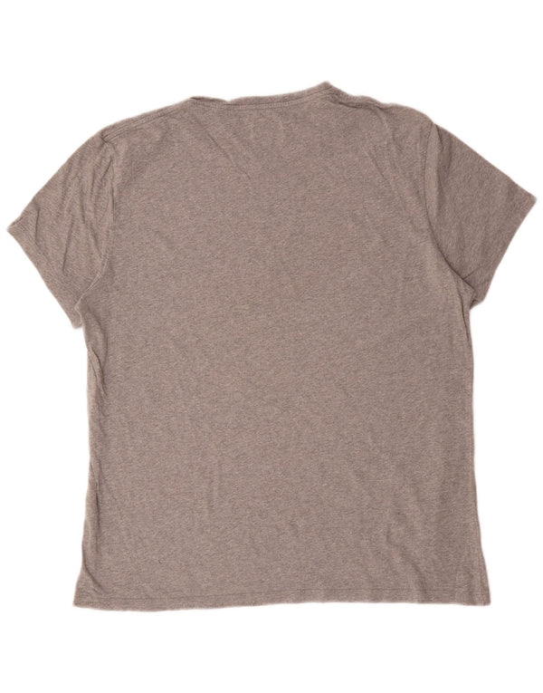 Jack Wills Mens Graphic T-Shirt Top Large Grey Cotton