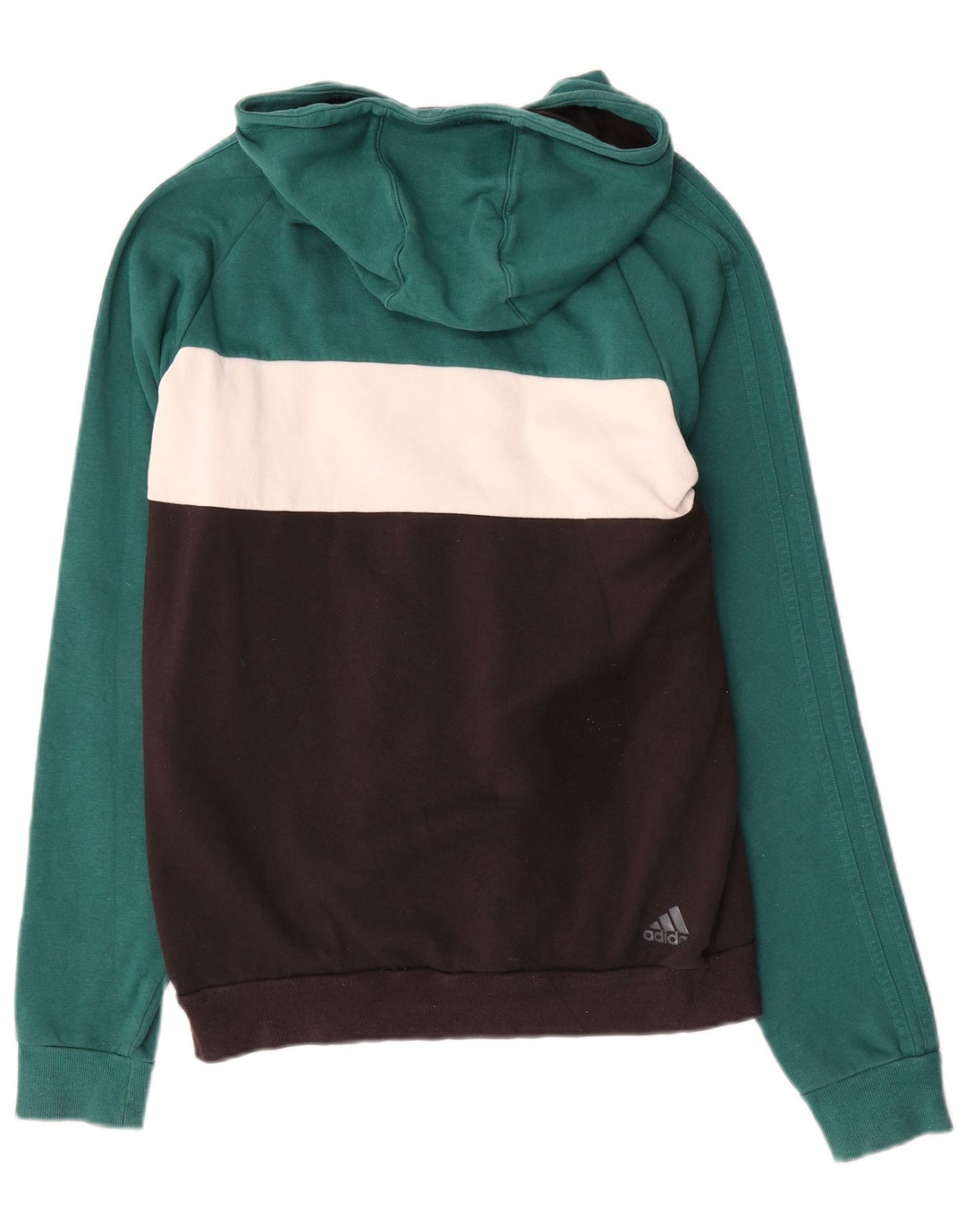 Męska bluza z kapturem Adidas Graphic, średnia, wielobarwna, z blokami kolorów