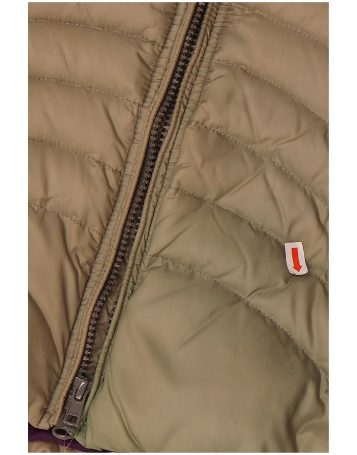 Damska kurtka wyściełana Blauer UK 10 Small Beżowy nylon