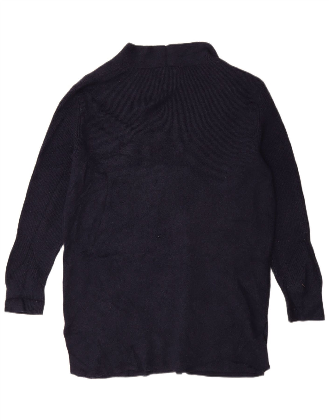 Sweter damski Marks & Spencer Longline Open Cardigan UK 16, duży, granatowy