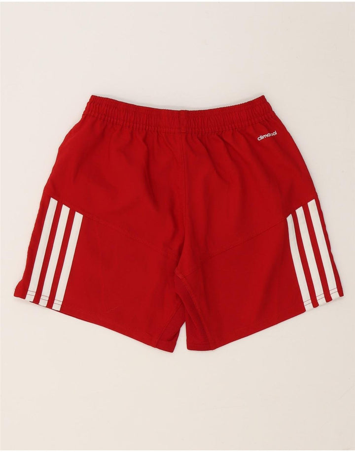 Damskie spodenki sportowe Adidas Climacool Graphic UK 8, małe, czerwone, poliestrowe