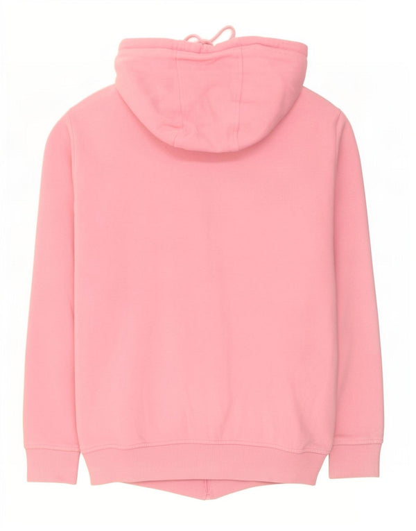 Damski sweter z kapturem i zamkiem Ellesse UK 10 Small Pink Cotton
