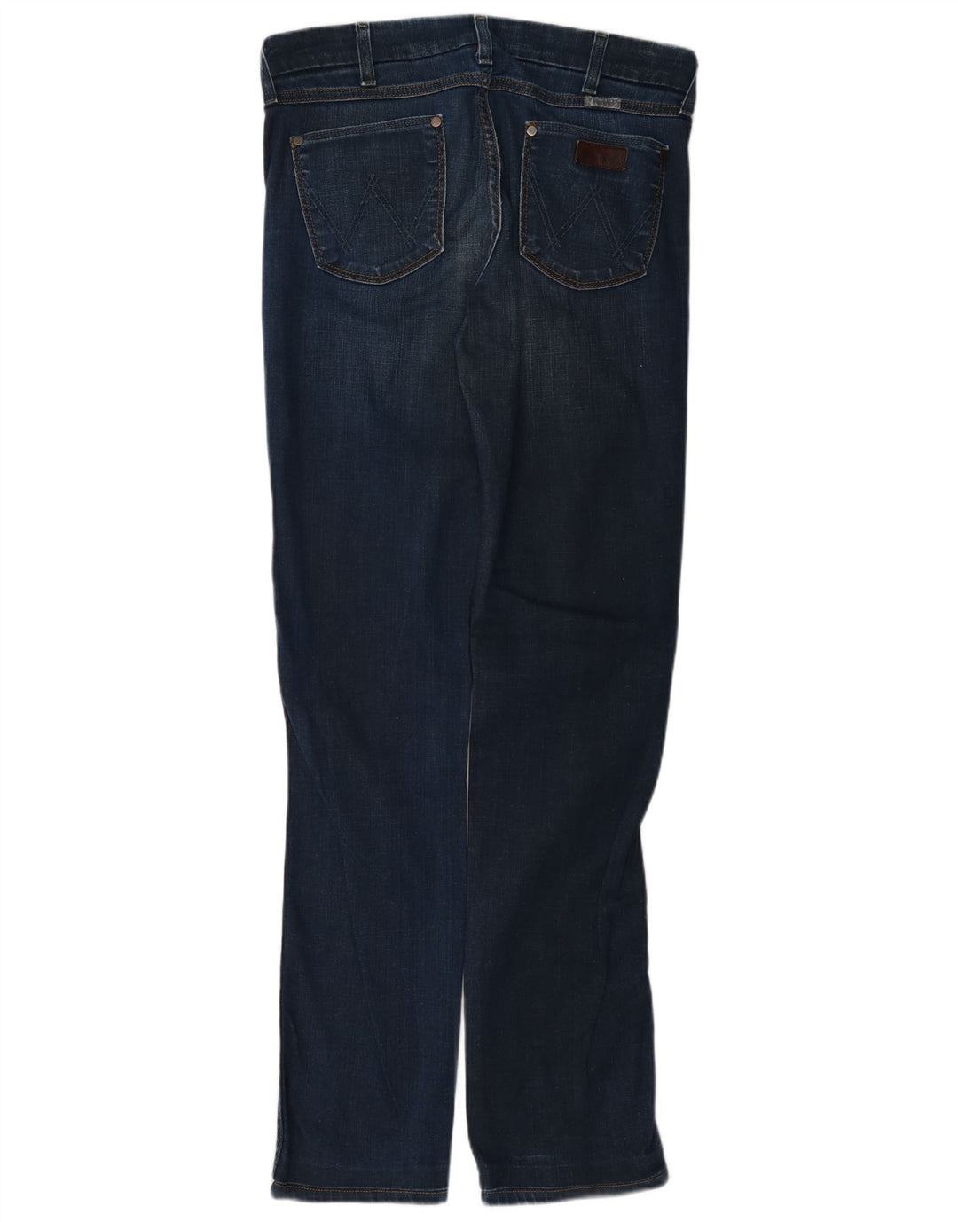 Damskie jeansy Wrangler Sofia Straight W30 L36 Niebieskie bawełniane