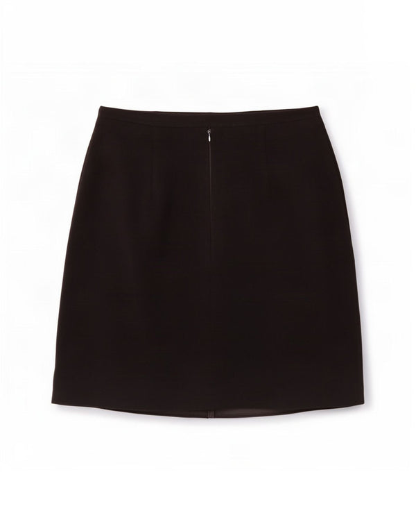Marks & Spencer Damska spódnica w kształcie litery A UK 12 Medium W30 Czarny poliester