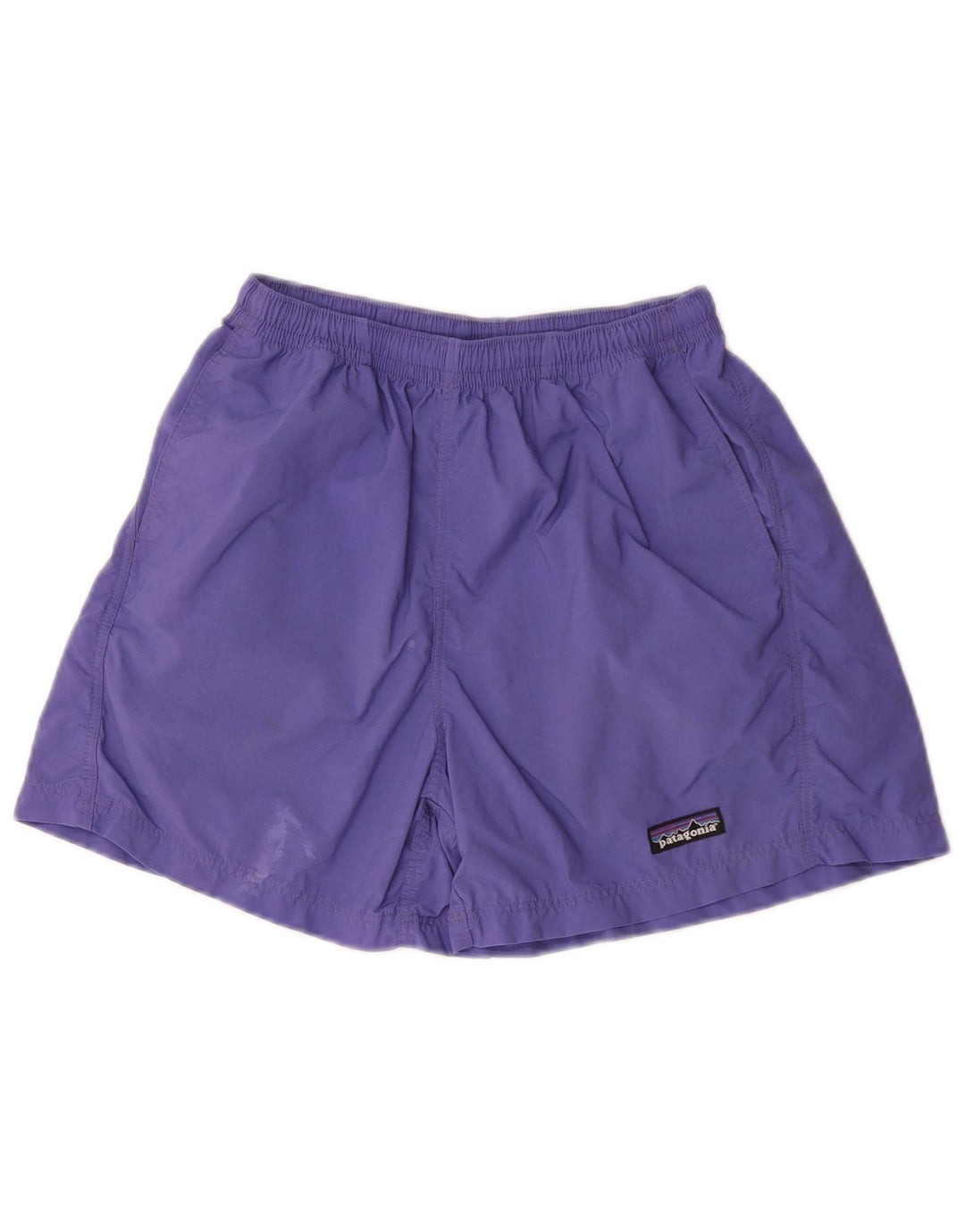 Damskie spodenki sportowe Patagonia UK 8, mały, fioletowy poliester