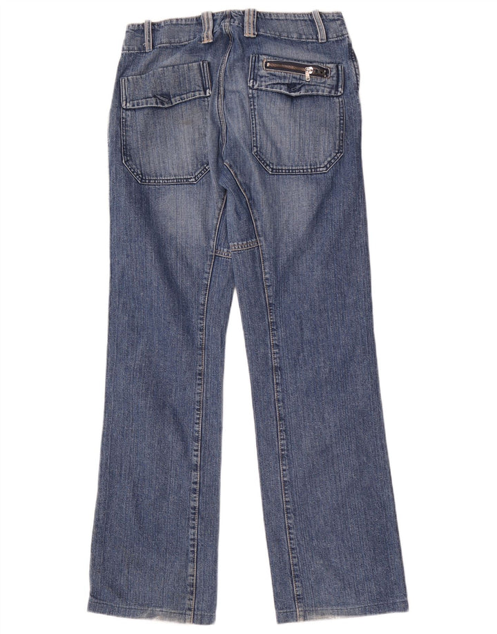 Męskie dżinsy Bootcut Diesel W30 L32 Niebieskie bawełniane