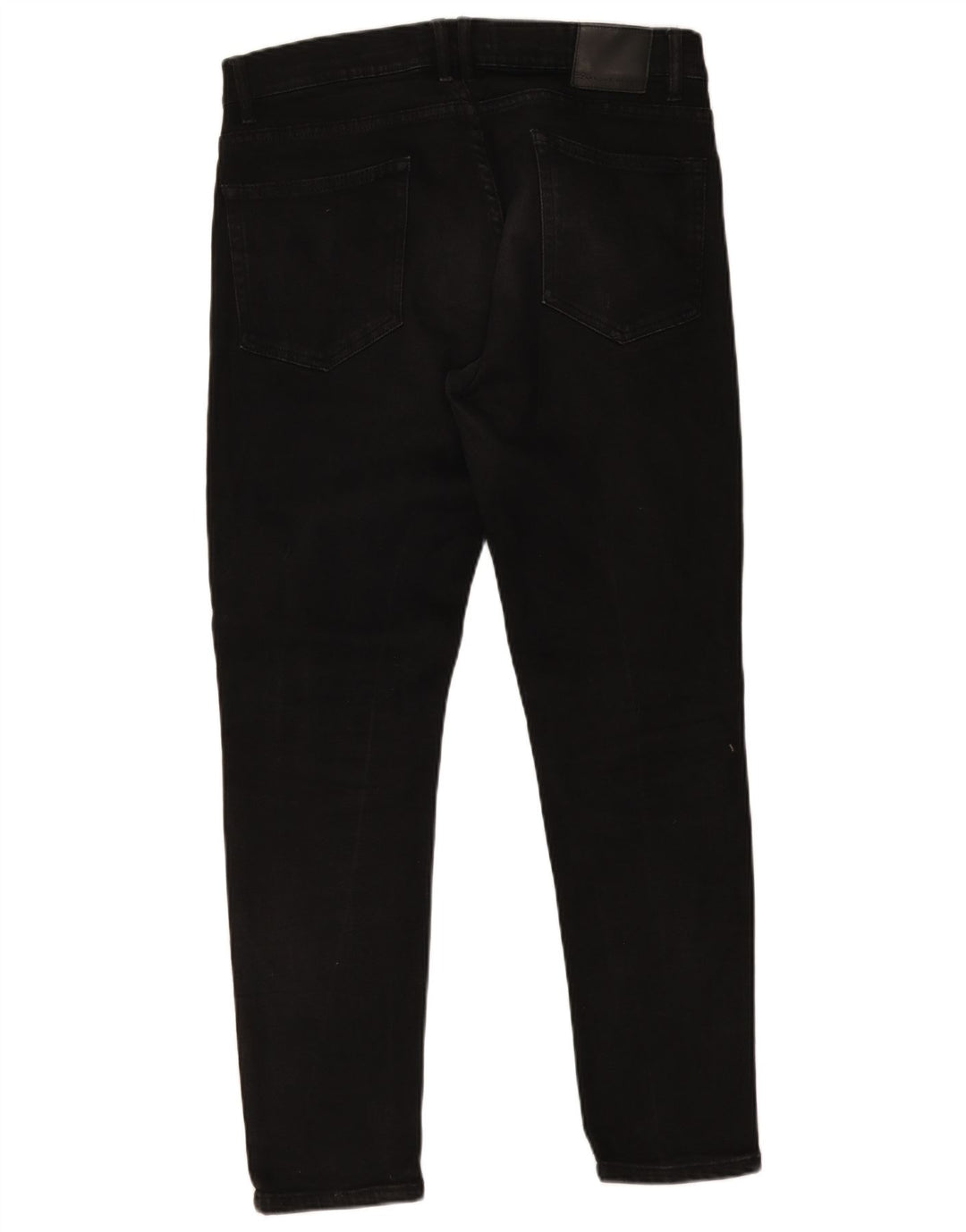 Męskie jeansy slim fit Zara EU 46 XL W36 L30 czarne