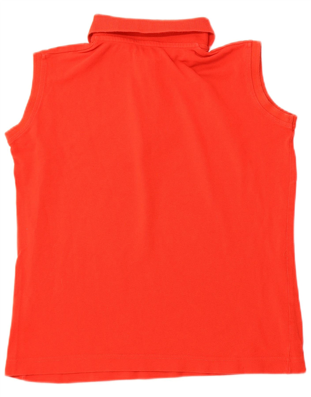 Damska koszulka polo bez rękawów KAPPA UK 14, duża czerwona