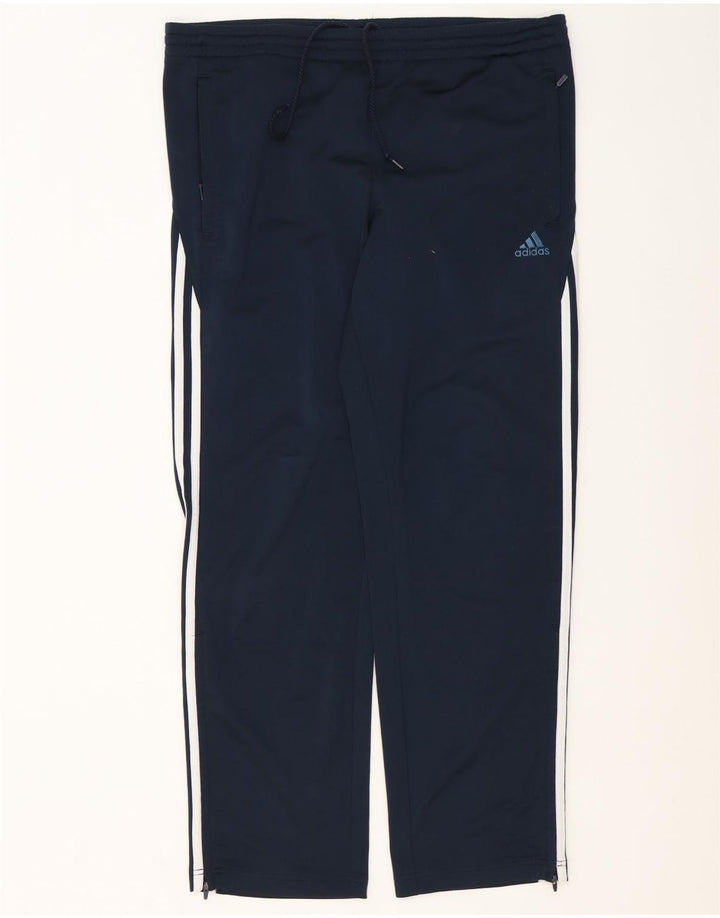 Męskie spodnie dresowe Adidas UK 38/40 Średni granatowy poliester