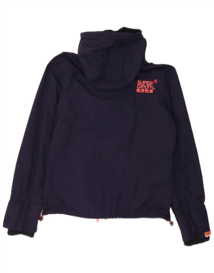 Damska wiatrówka Superdry Windcheater UK 14, średni granat