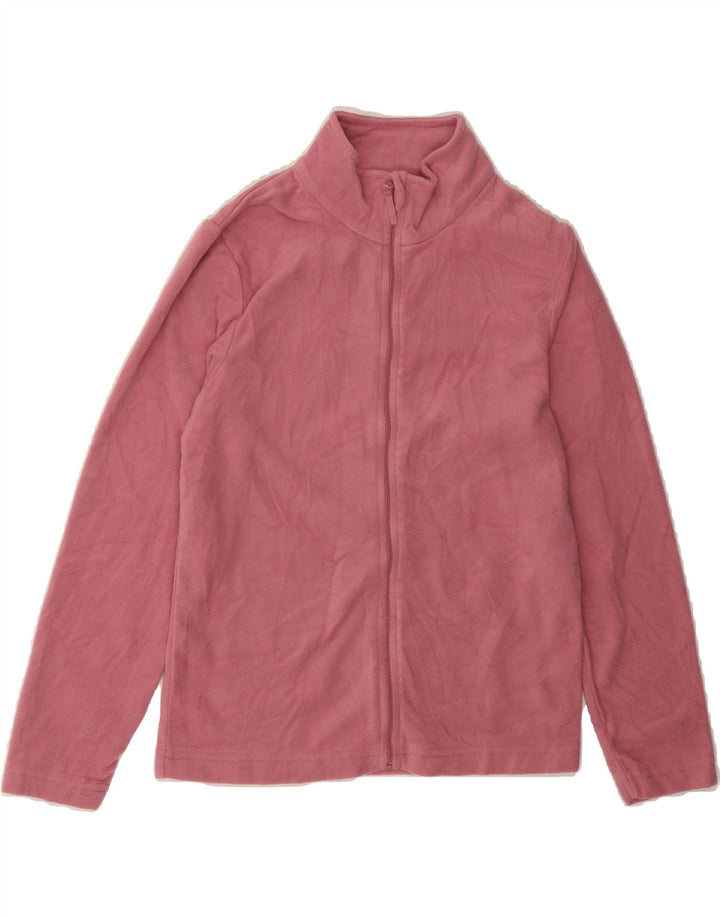 MOUNTAIN WAREHOUSE Girls Fleece Jacket 9-10 Years Pink Polyester Vintage Mountain Warehouse and Second-Hand Mountain Warehouse from Messina Hembry 