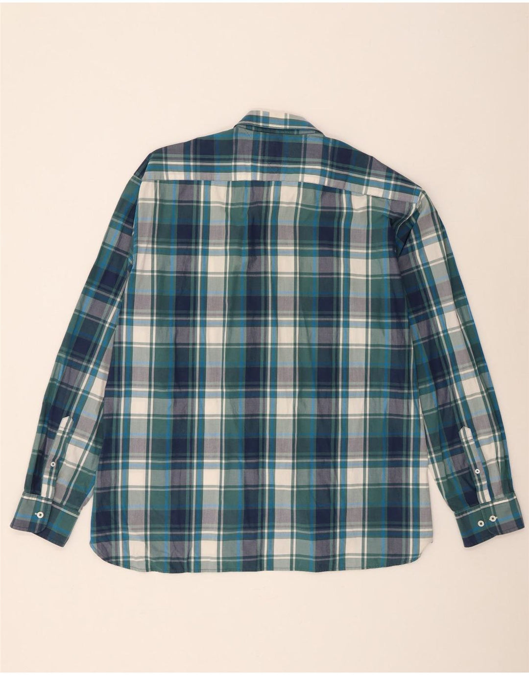 Koszula męska Tommy Hilfiger o dopasowanym kroju 2XL, bawełniana niebieska kratka