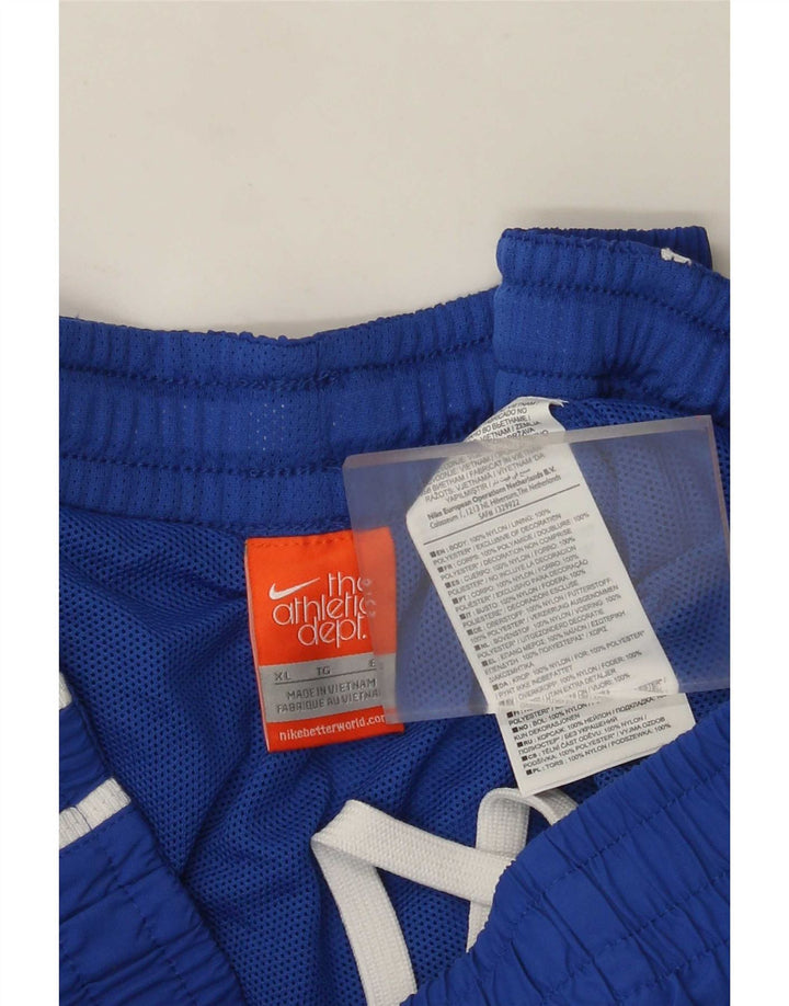 Męskie spodenki kąpielowe Nike XL, niebieskie, nylonowe