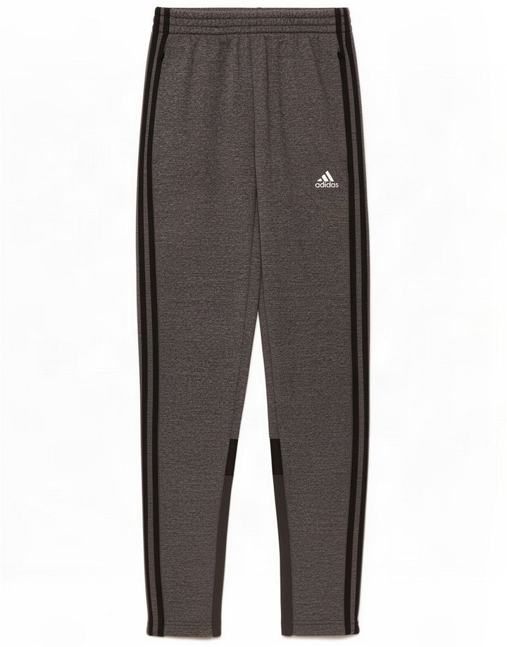 Męskie spodnie dresowe Adidas XS Szary poliester z blokami kolorów