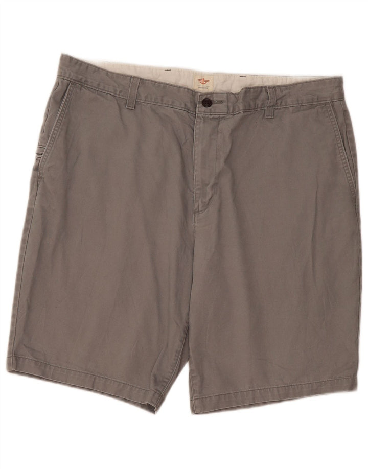 Męskie spodenki cargo DOCKERS W40 XL, szara bawełna