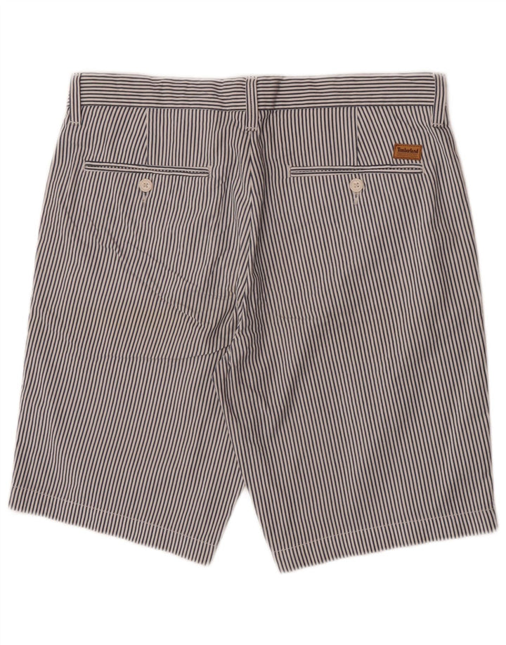 Męskie spodenki Chino Timberland W31 w średnie niebieskie prążki