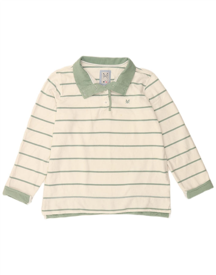 Damska bluza dresowa CREW CLOTHING UK 16 w duże białe paski