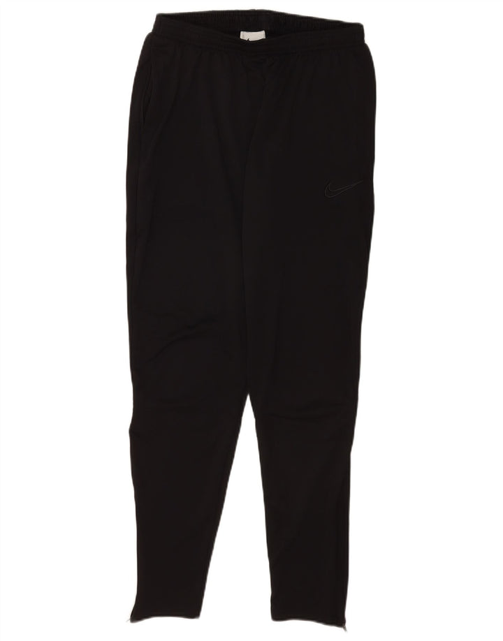 Męskie spodnie dresowe Nike Dri Fit, duże, czarne, poliestrowe