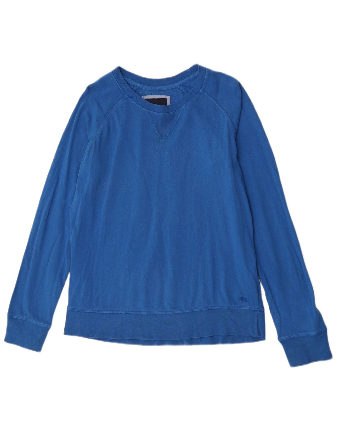 Crew Clothing Bluza damska Sweter UK 12 Średni niebieski, bawełniany