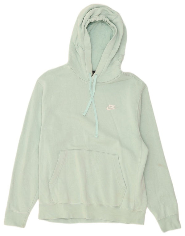 Damska bluza z kapturem Nike UK 14, średnia, zielona bawełna