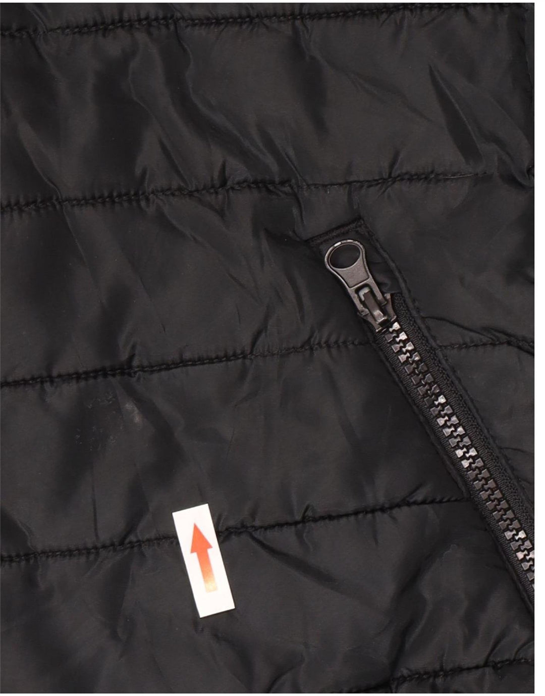 Męska wyściełana kamizelka z kapturem Jack & Jones UK 40, duża, czarna, poliester