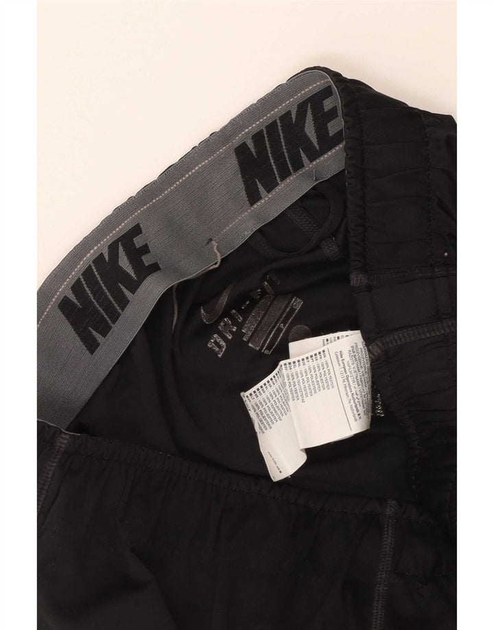 Męskie spodenki sportowe Nike Dri Fit, małe, czarne, poliestrowe