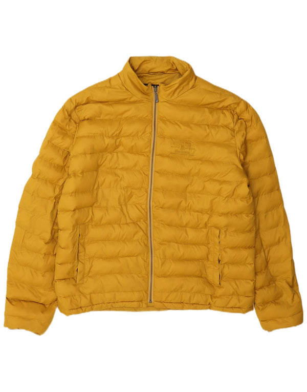 Męska ocieplana kurtka Barbour UK 44 2XL Żółty poliamid