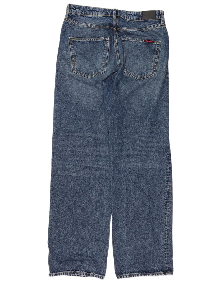 Męskie luźne dżinsy Superdry W30 L32 Niebieskie, bawełniane