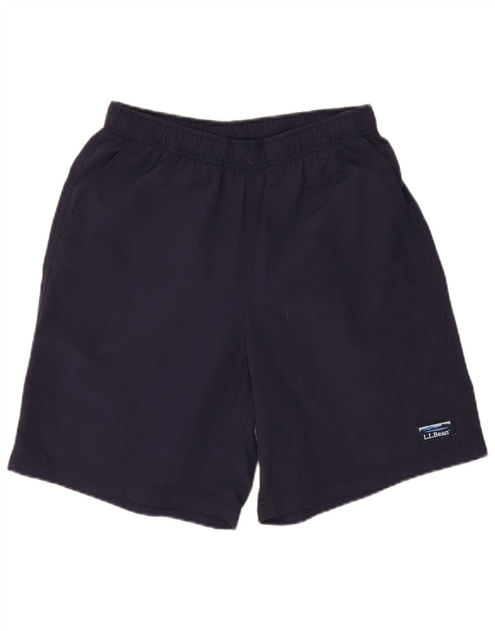 Męskie spodenki kąpielowe L.L.BEAN, małe, granatowe, nylonowe