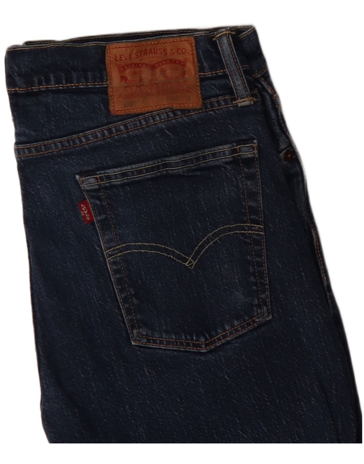 Męskie jeansy Levi's 510 Skinny W34 L34 Niebieskie bawełniane