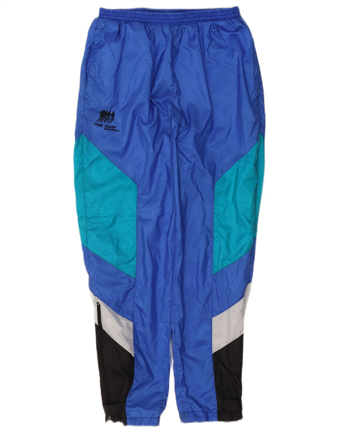 Pełny dres męski Frank Shorter, nylon w kolorze średniego niebieskiego