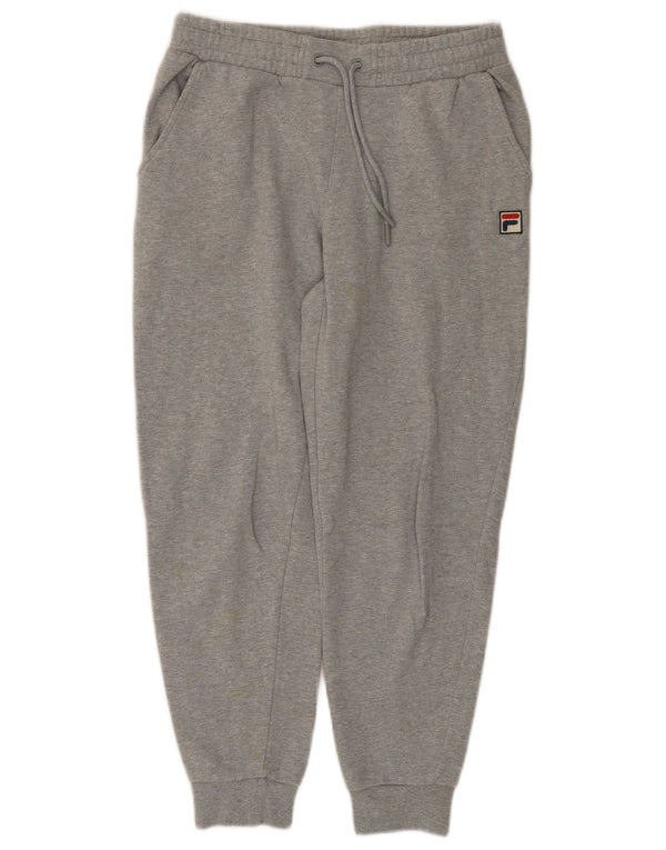 Damskie spodnie dresowe FILA Joggers UK 10 Small, szara bawełna