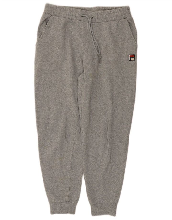 Damskie spodnie dresowe FILA Joggers UK 10 Small, szara bawełna