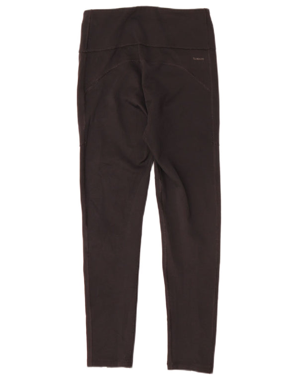 Legginsy Adidas Damskie Climalite UK 8/10 Małe Czarne