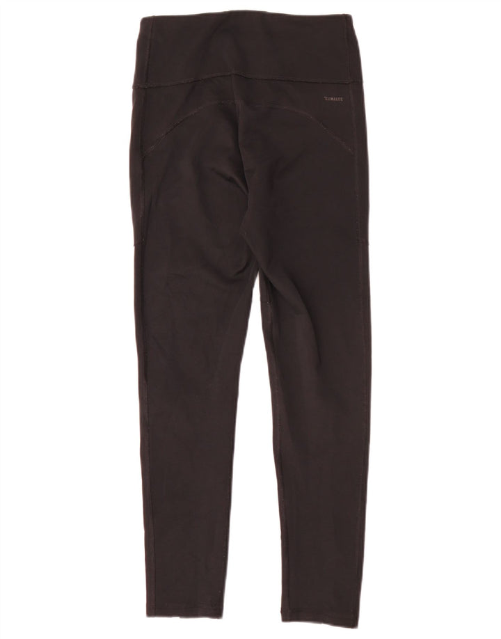Legginsy Adidas Damskie Climalite UK 8/10 Małe Czarne