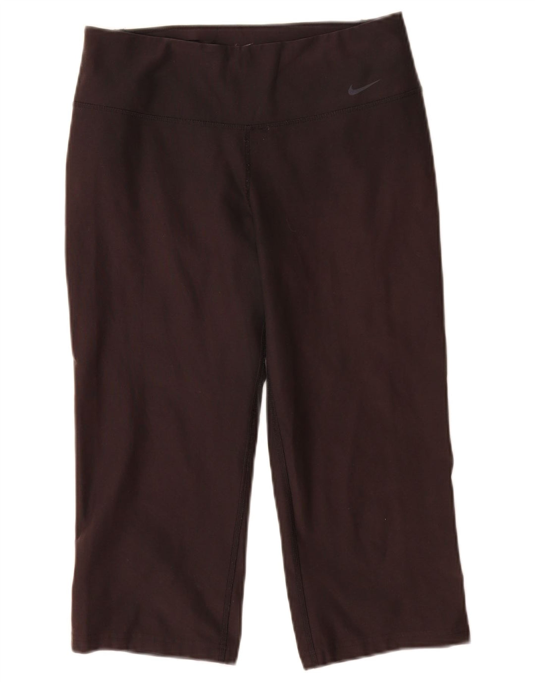 Damskie legginsy Nike Dri Fit Capri UK 12, średni czarny poliester
