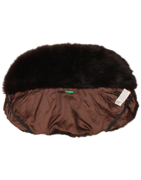 Szalik damski United Colors of Benetton Stole, mały, L22, brązowy, zimowy