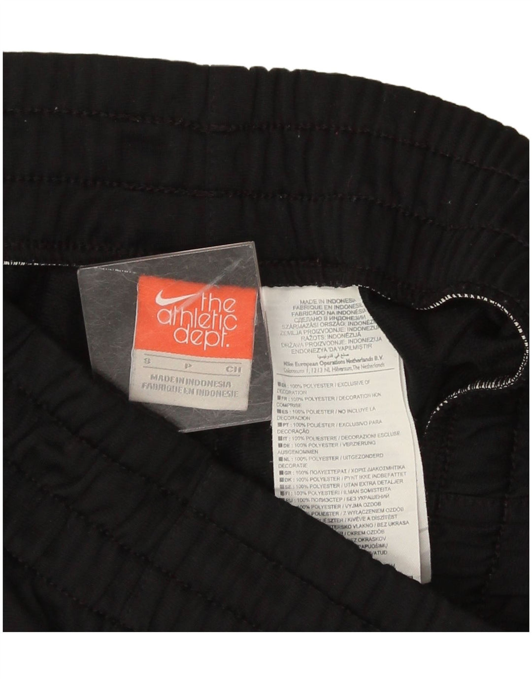 Damskie spodnie dresowe Nike Joggers UK 10 Małe, czarne, poliestrowe