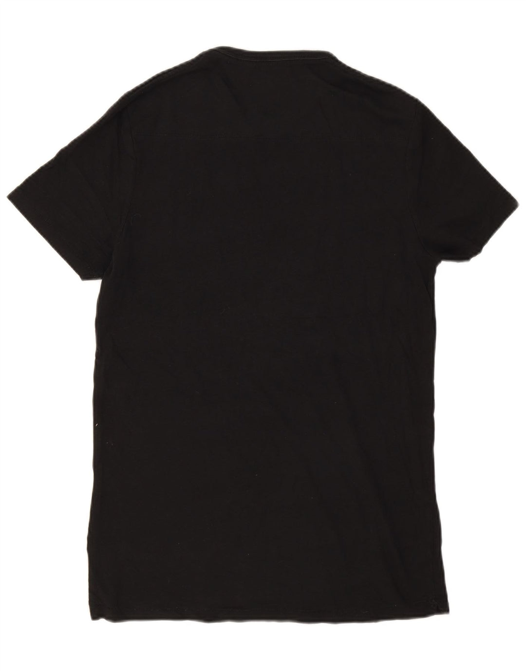 T-shirt męski French Connection Top, średni czarny, bawełniany