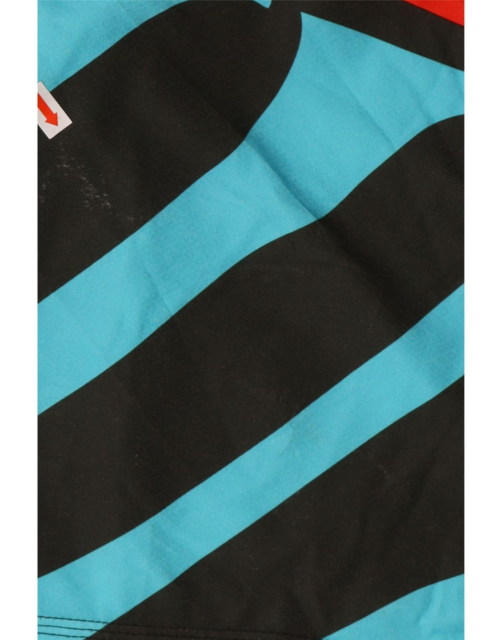 Męskie spodenki kąpielowe QUIKSILVER, duże, wielokolorowe, poliestrowe paski