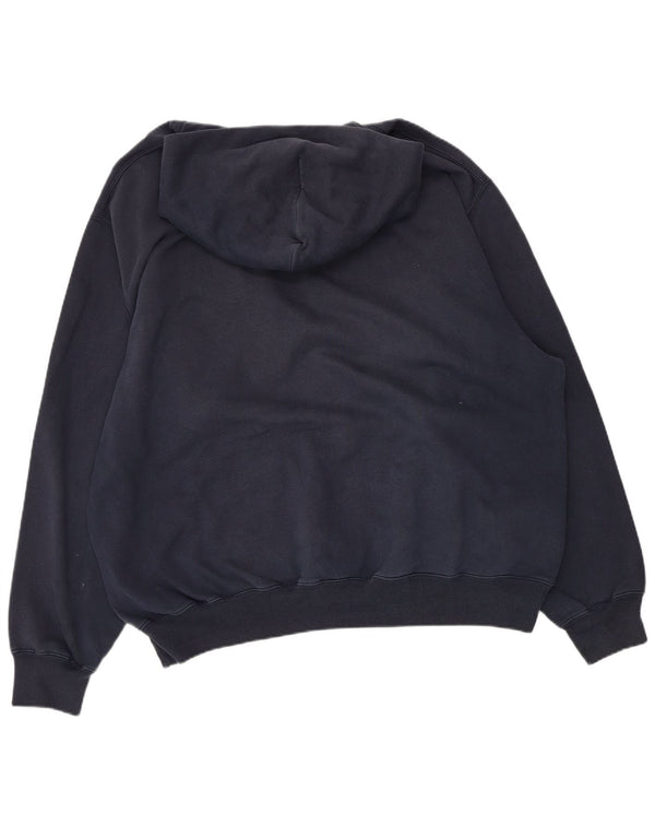 Męski sweter z kapturem TIMBERLAND XL, granatowy, bawełniany