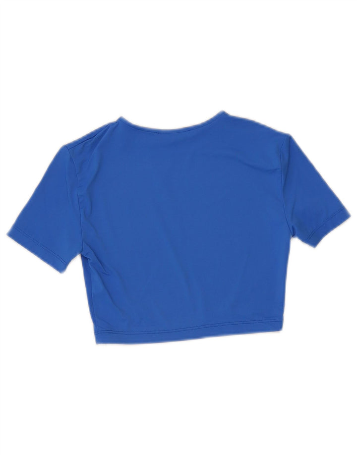 Damska koszulka Crop Top Zara UK 8 Small Blue