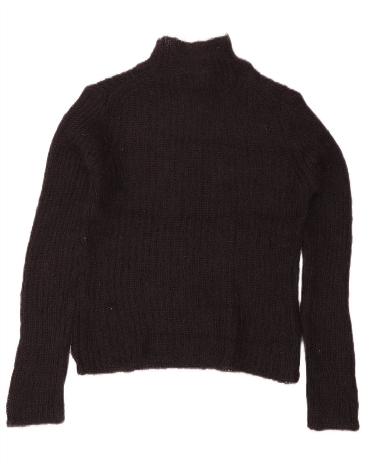 Sweter damski z golfem French Connection UK 10, mały, czarny