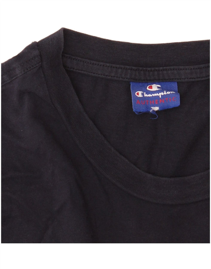 Damska koszulka graficzna Champion Top UK 14 Medium Granatowa