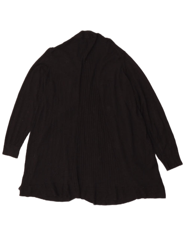 Marks & Spencer Damski sweter o przedłużonym fasonie, UK 18 XL, czarna wiskoza