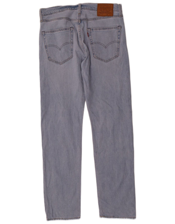 Damskie jeansy Levi's 502 Tapered W32 L32 Niebieskie bawełniane