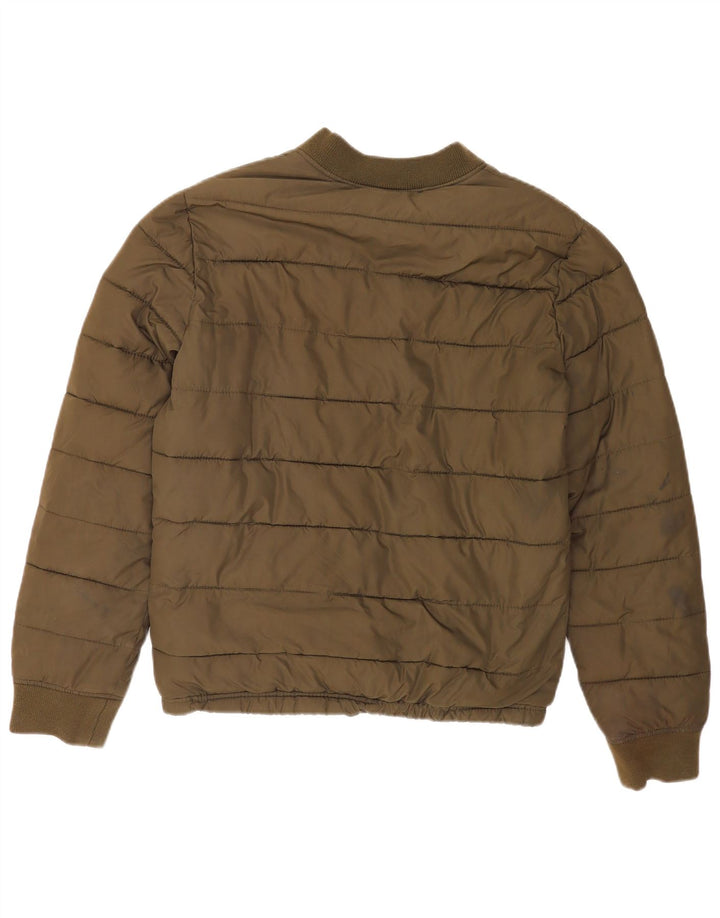 Męska ocieplana kurtka Hollister UK 38, średni khaki, poliester